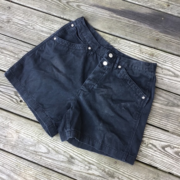 Vintage express high waisted black jorts - Picture 2 of 6